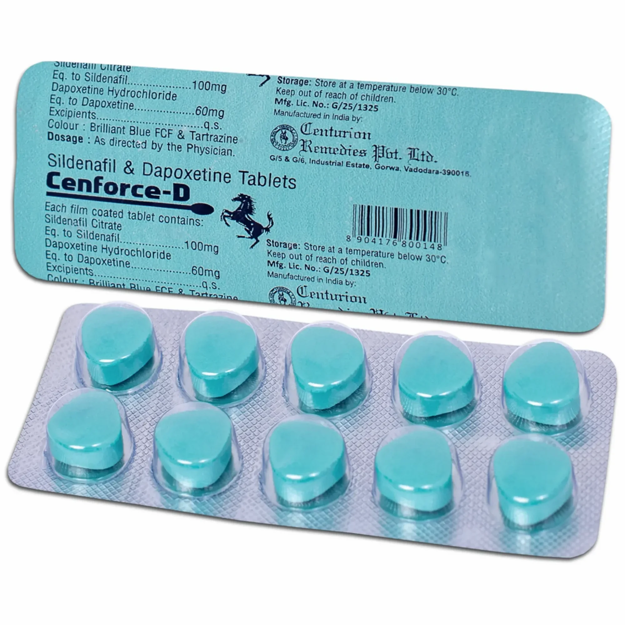 Sildenafil & Dapoxetine Tablets